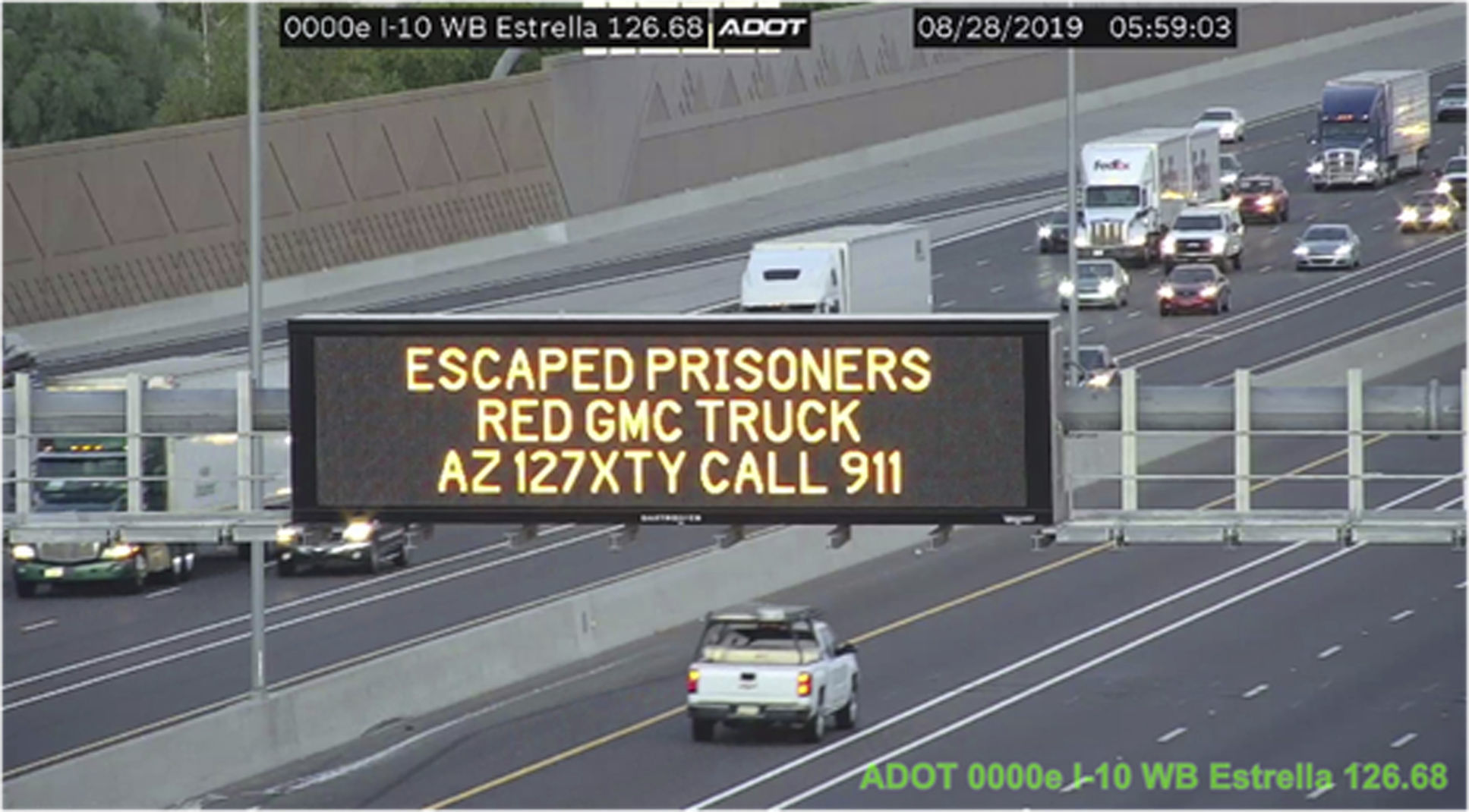 Murder Suspects Escape (LE)
